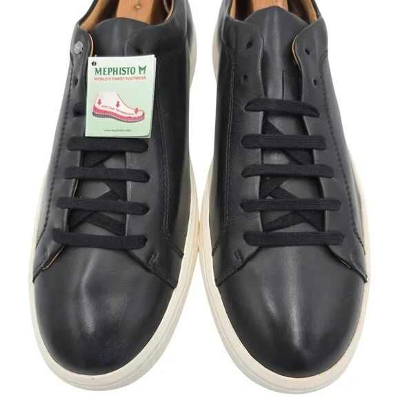 NEW Mephisto Hasko City Hiker Black Casual Shoes Mens 11.5 Comfort Sneakers - Picture 2 of 14